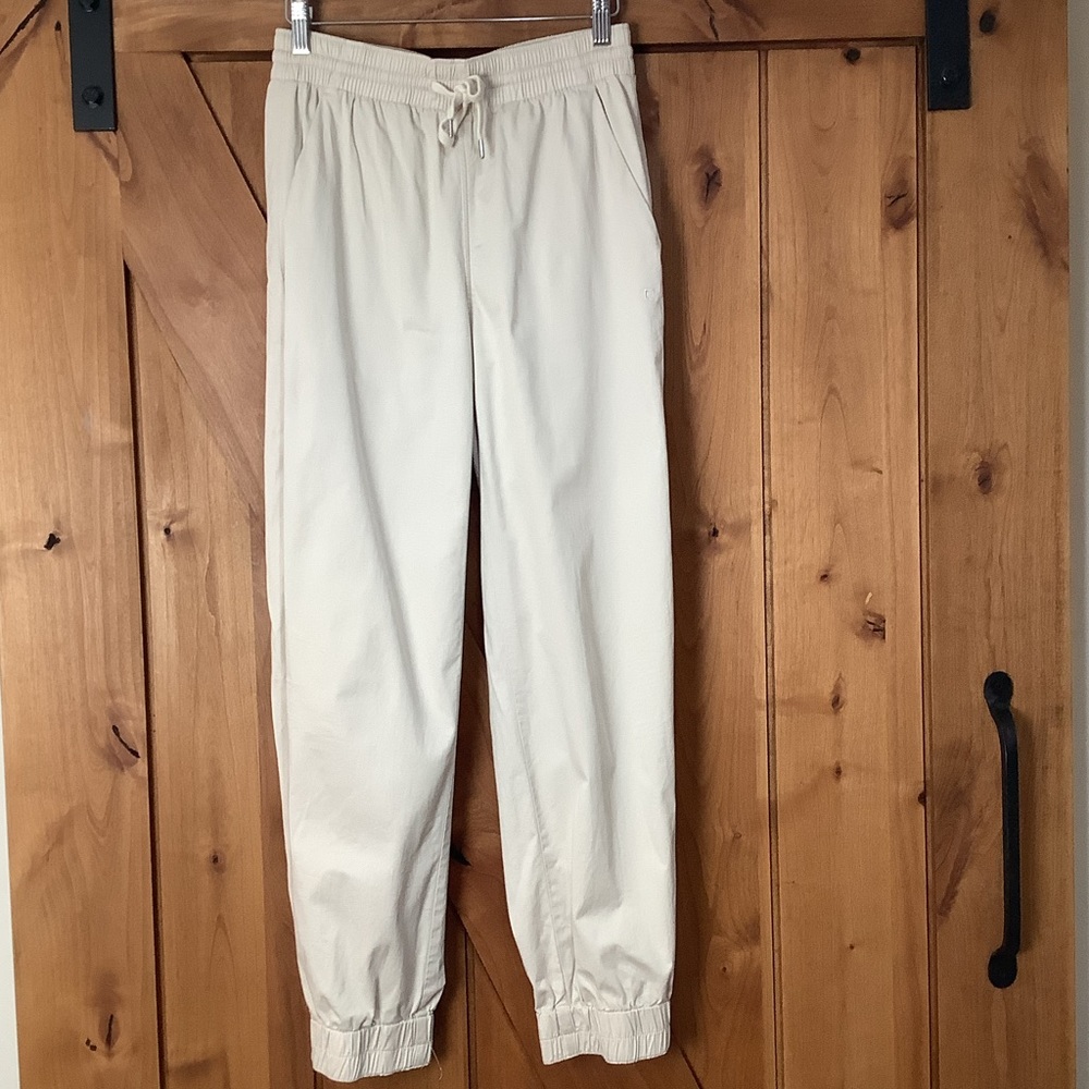 Everlane Women’s Organic Cotton “The Easy Jogger” in Stone Color Sz Small